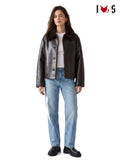 Getaway Reversible Jacket Dark Brown - front