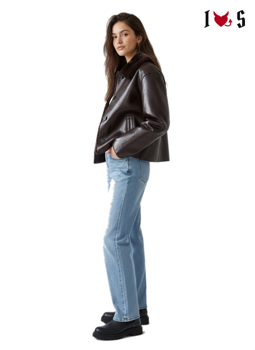 Getaway Reversible Jacket Dark Brown