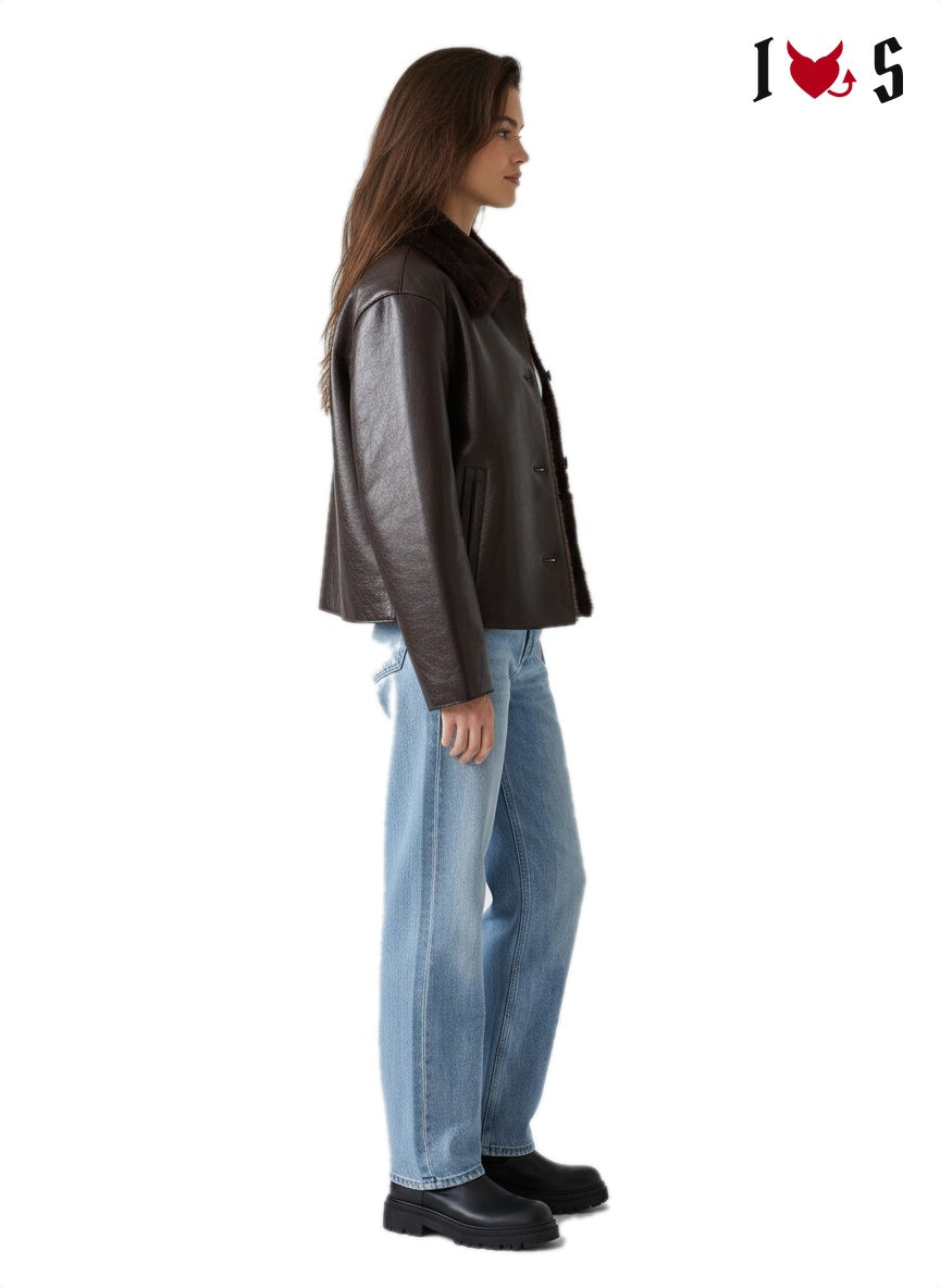 Getaway Reversible Jacket Dark Brown