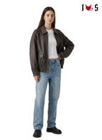 Outlaw Biker Jacket Brown